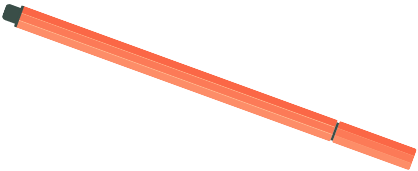 orange pencil